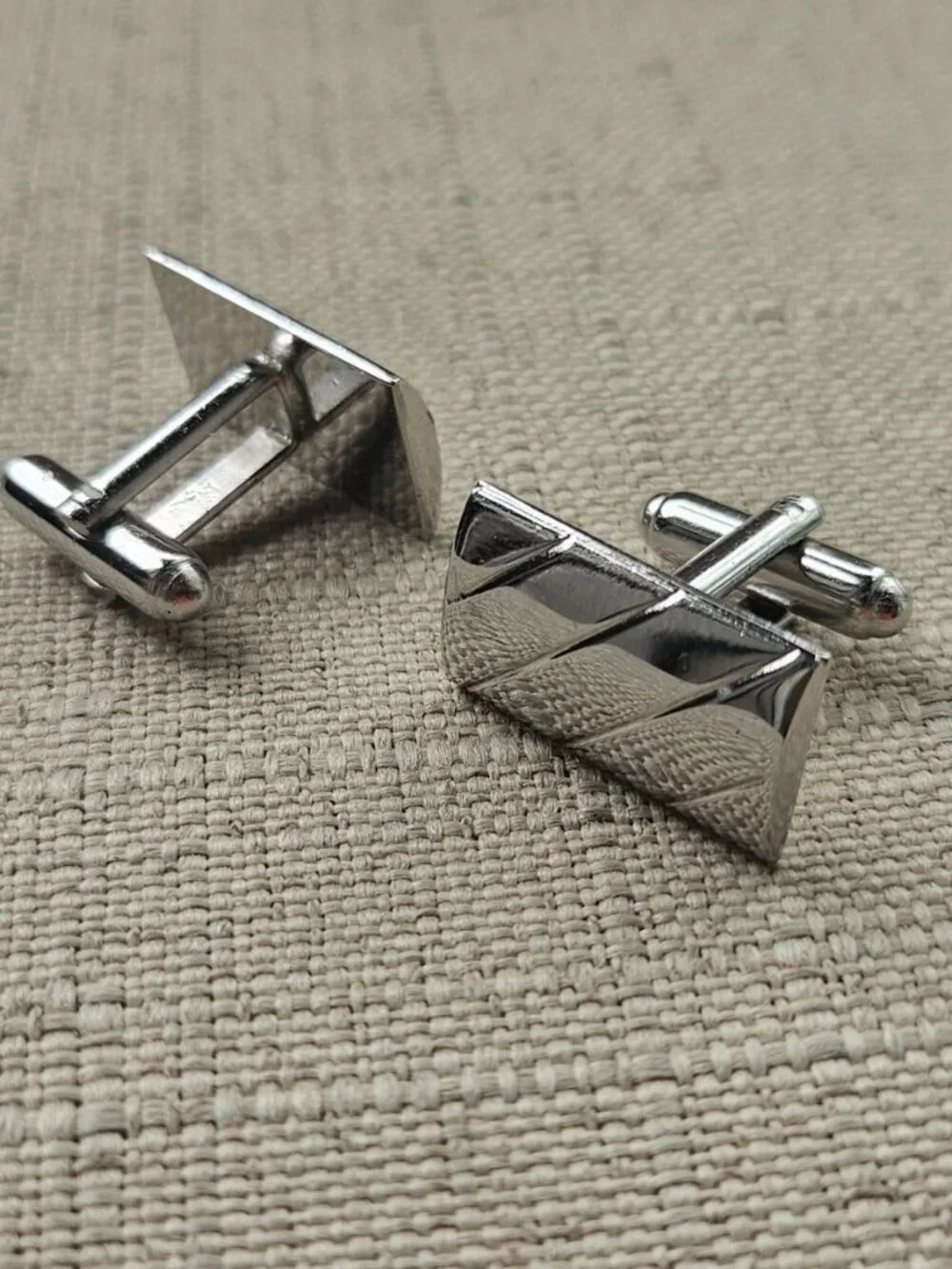 Vintage Cufflinks Silver Tone Fashion Jewelry Men Cuff Links Shirt Cuff Stud
